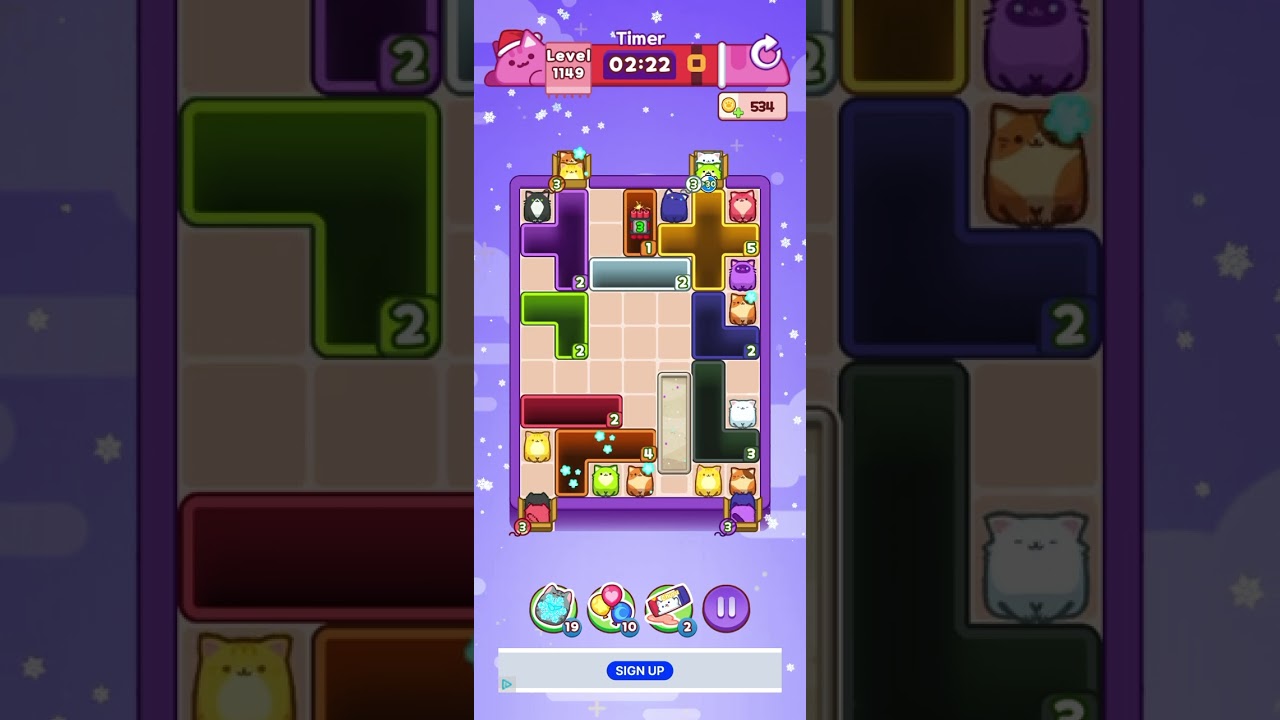 Drop the Cat Level 1149: Drop The Cat Level 1149