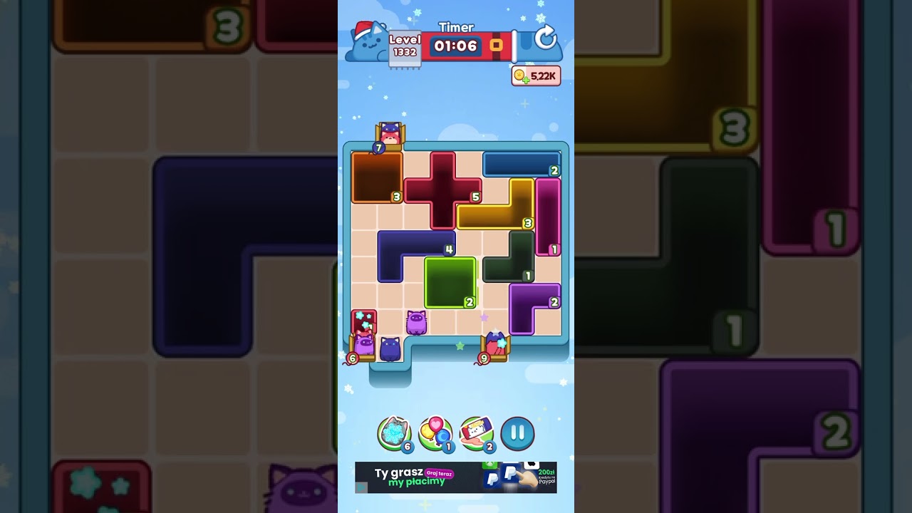 Drop the Cat Level 1332: Drop The Cat Level 1332