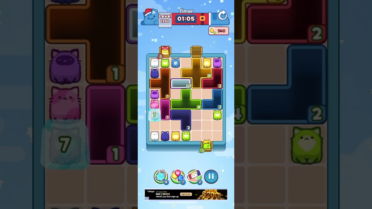 Drop the Cat Level 1350: Drop The Cat Level 1350