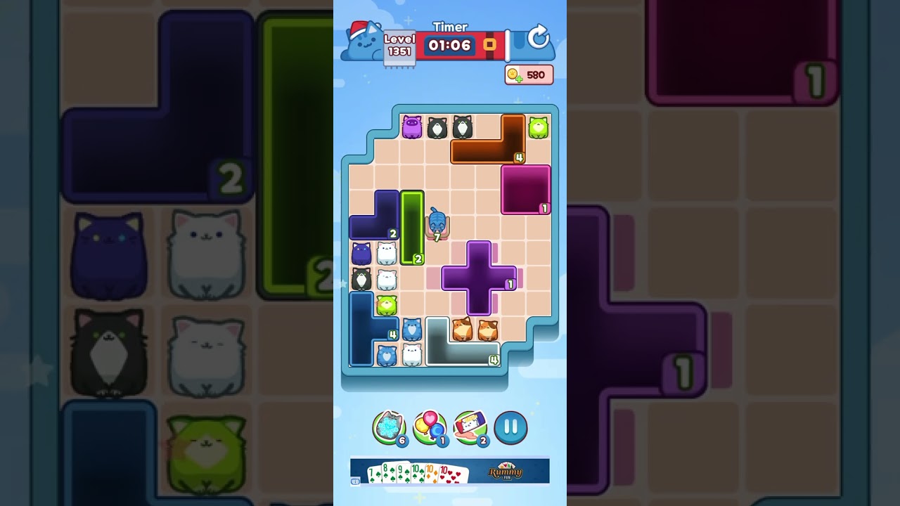 Drop the Cat Level 1351: Drop The Cat Level 1351