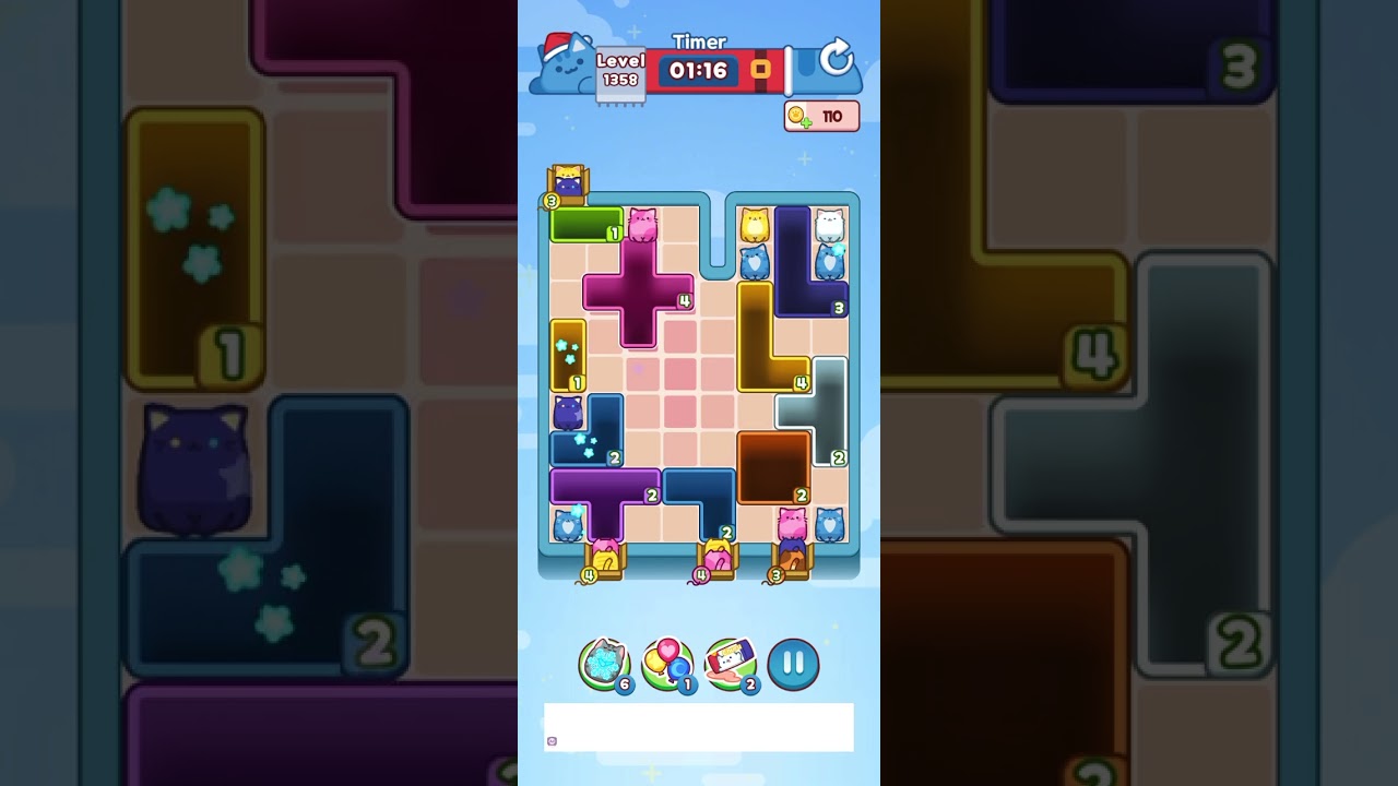 Drop the Cat Level 1358: Drop The Cat Level 1358