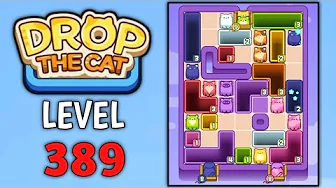Drop the Cat Level 389: Drop The Cat Level 389