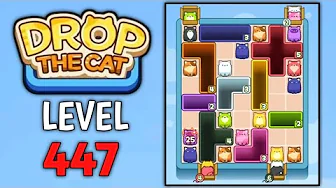 Drop the Cat Level 447: Drop The Cat Level 447