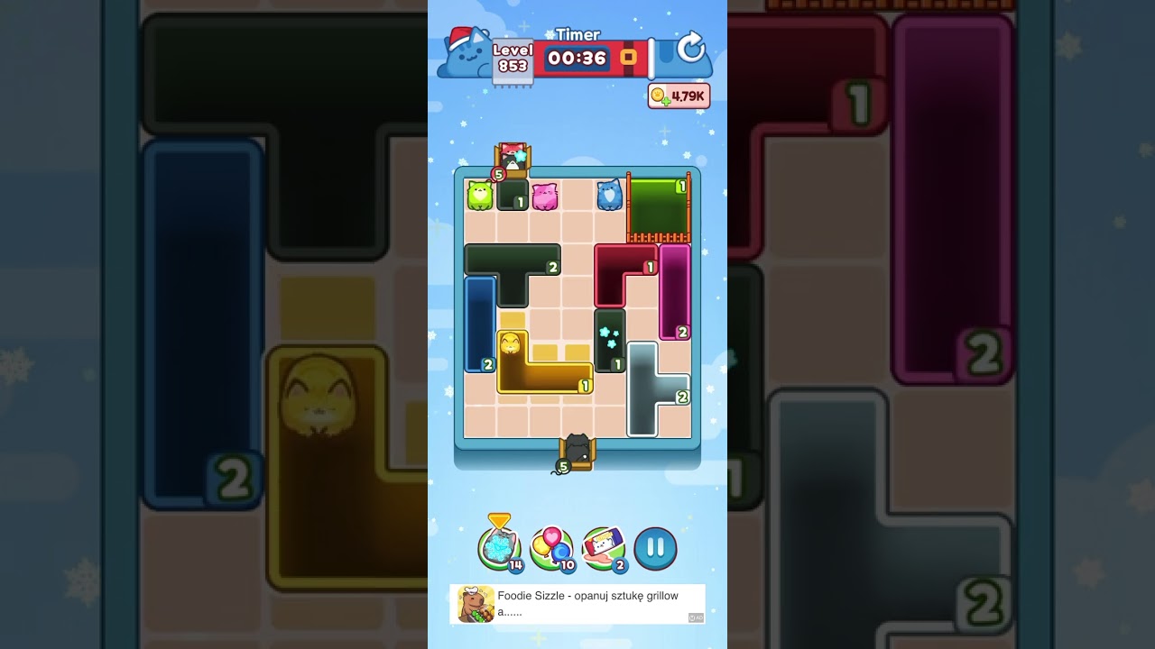 Drop the Cat Level 853: Drop The Cat Level 853