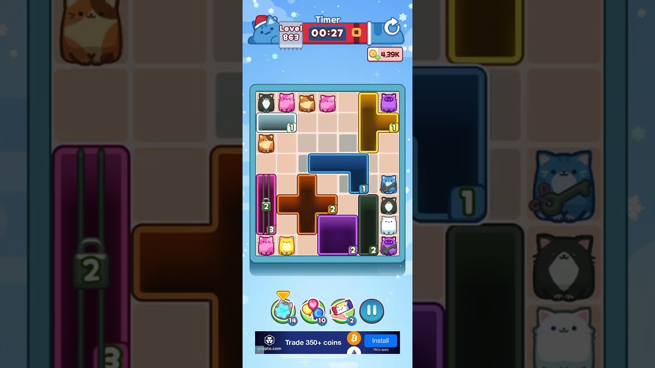 Drop the Cat Level 863: Drop The Cat Level 863