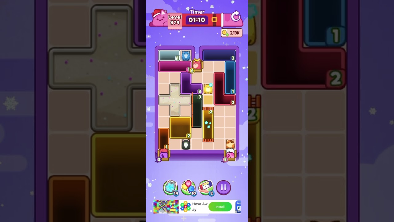 Drop the Cat Level 874: Drop The Cat Level 874