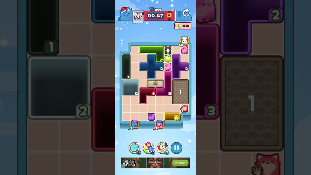 Drop the Cat Level 879: Drop The Cat Level 879