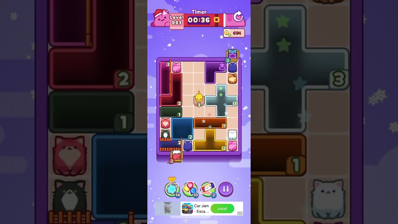 Drop the Cat Level 883: Drop The Cat Level 883