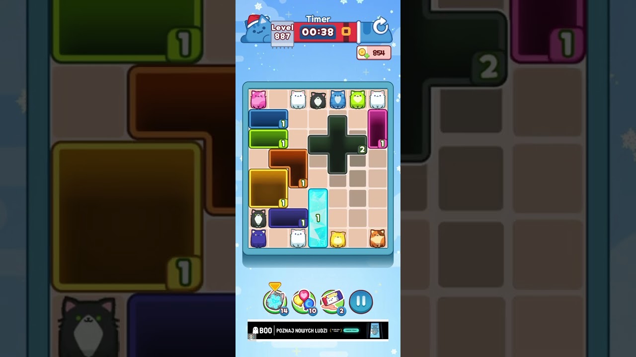 Drop the Cat Level 887: Drop The Cat Level 887