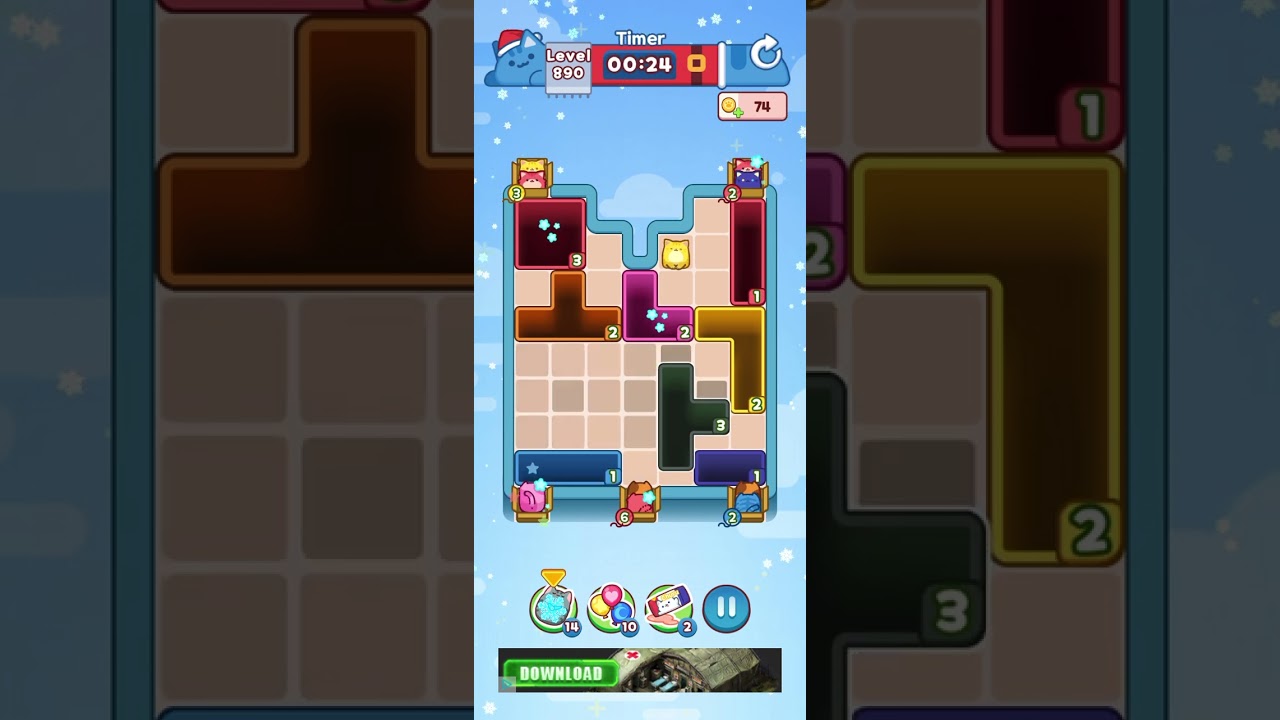 Drop the Cat Level 890: Drop The Cat Level 890