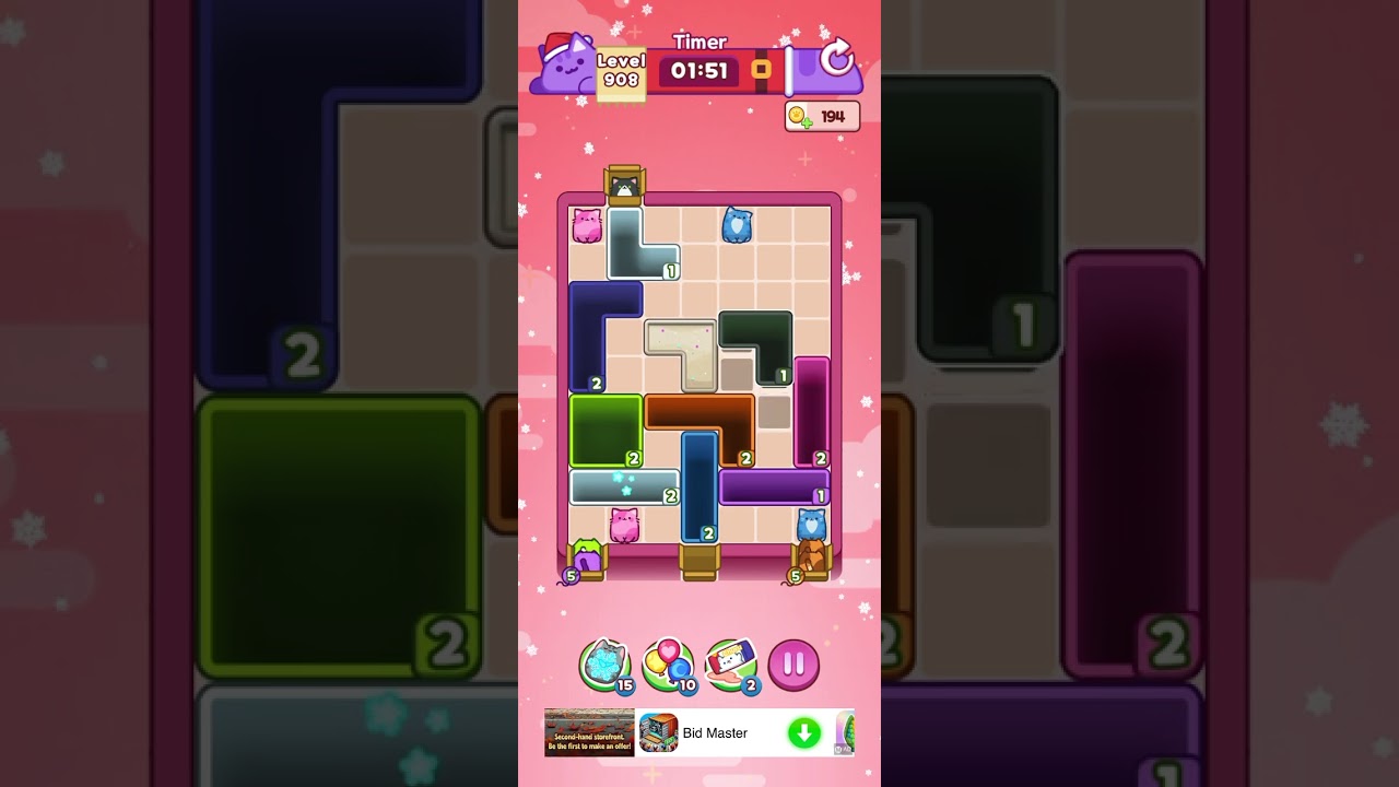 Drop the Cat Level 908: Drop The Cat Level 908