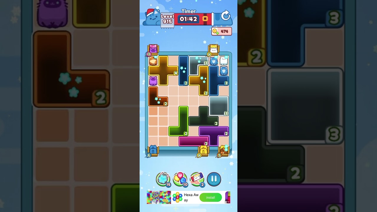 Drop the Cat Level 915: Drop The Cat Level 915