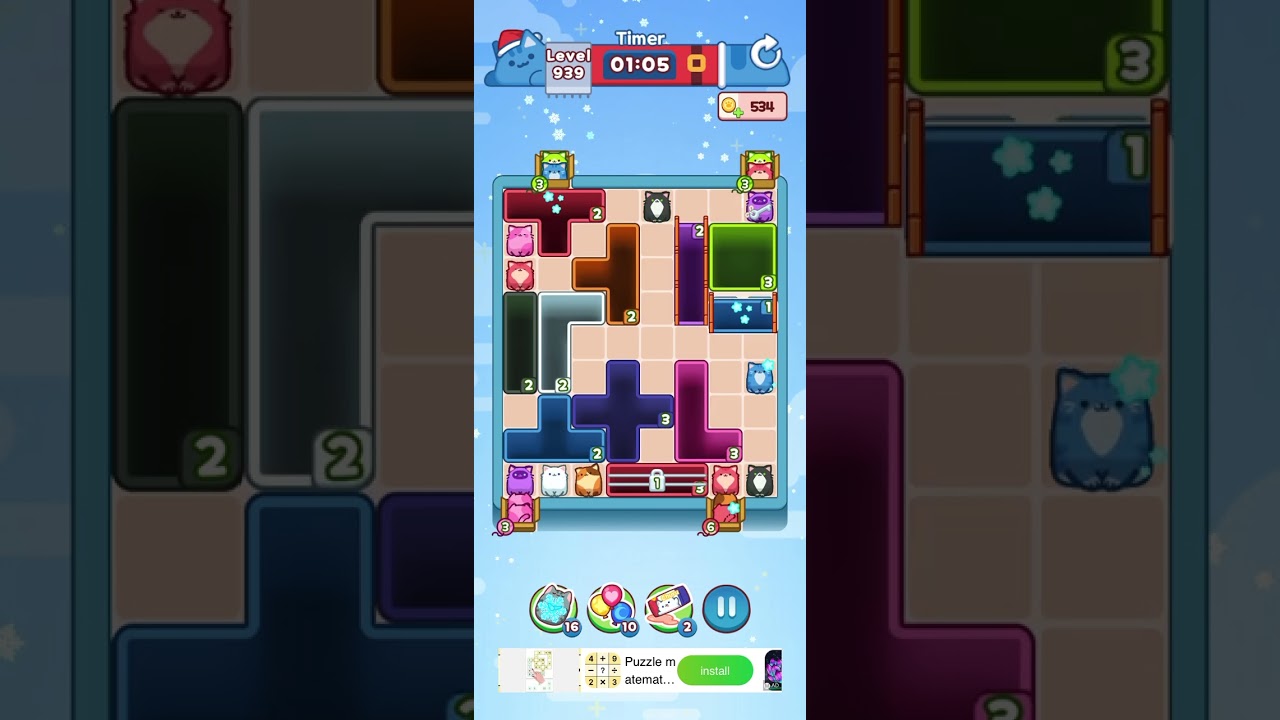 Drop the Cat Level 939: Drop The Cat Level 939