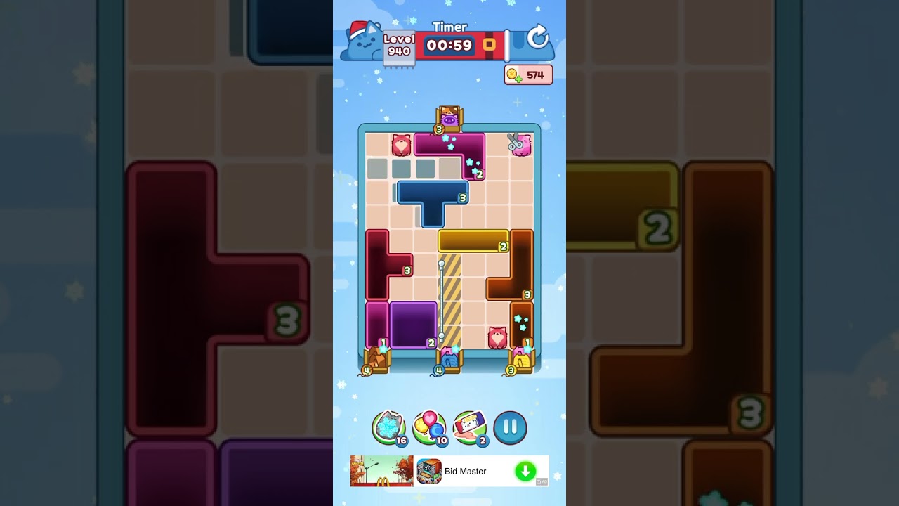 Drop the Cat Level 940: Drop The Cat Level 940