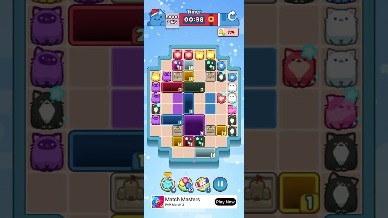 Drop the Cat Level 945: Drop The Cat Level 945