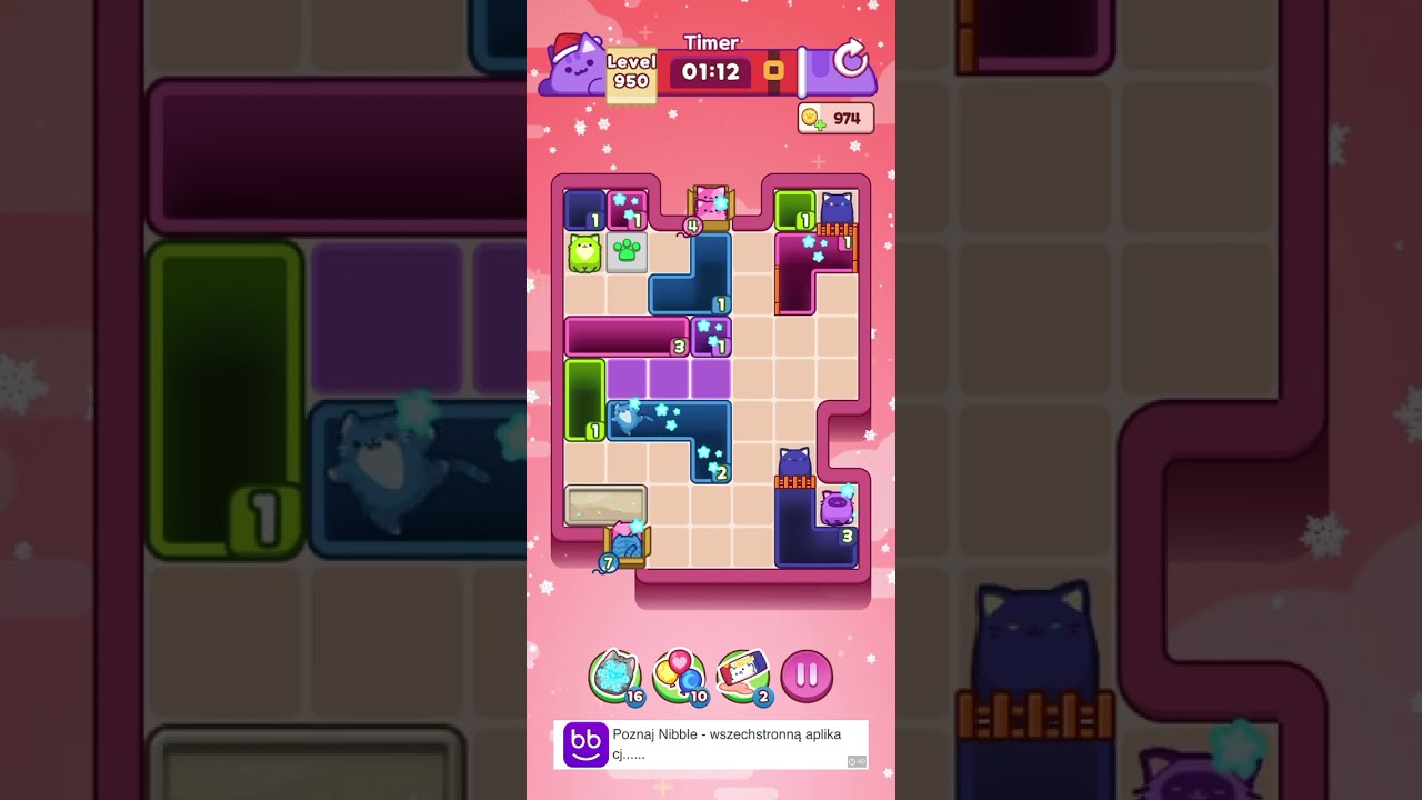 Drop the Cat Level 950: Drop The Cat Level 950