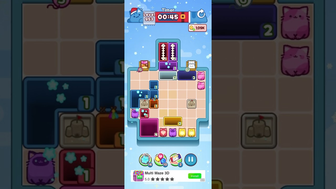 Drop the Cat Level 953: Drop The Cat Level 953