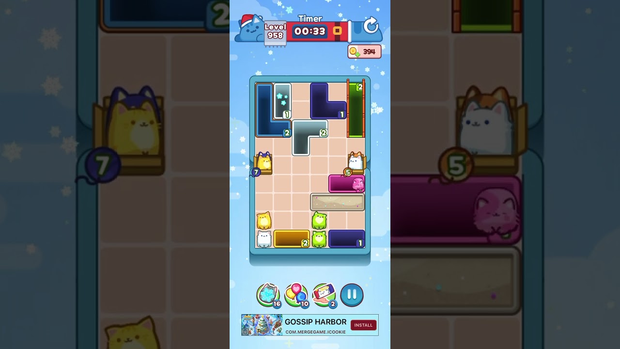 Drop the Cat Level 958: Drop The Cat Level 958